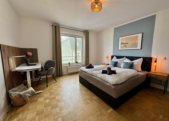 شقة Business & Family Apartment, 90Qm, Lift, Tg & Balkon *